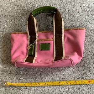 Small Coach bag, well loved!